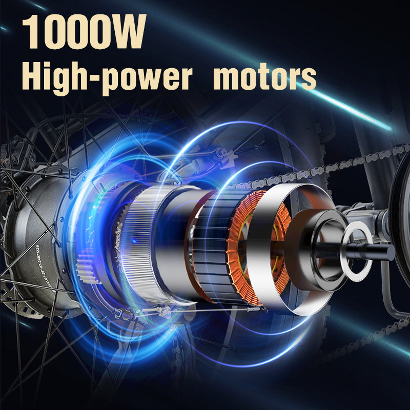 (Pre-sale) BURCHDA-R5pro-26 inch soft tail snow electric bike 4.0 tire