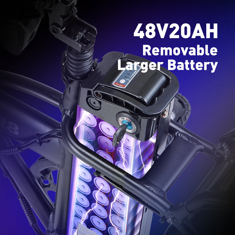 (Pre-sale) BURCHDA-R8V-20 inch snow e-bike 4.0 tire