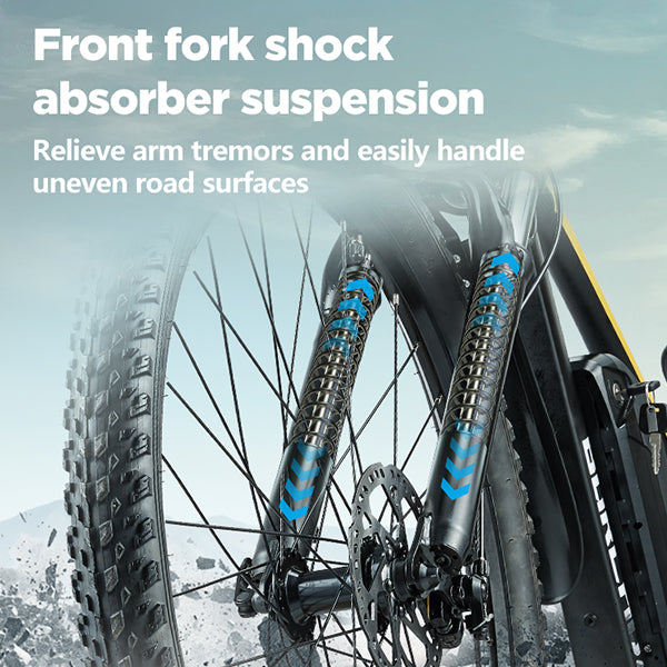 (Pre-sale) BURCHDA-RX60-27.5 inch mountain E-bike 2.8 tires