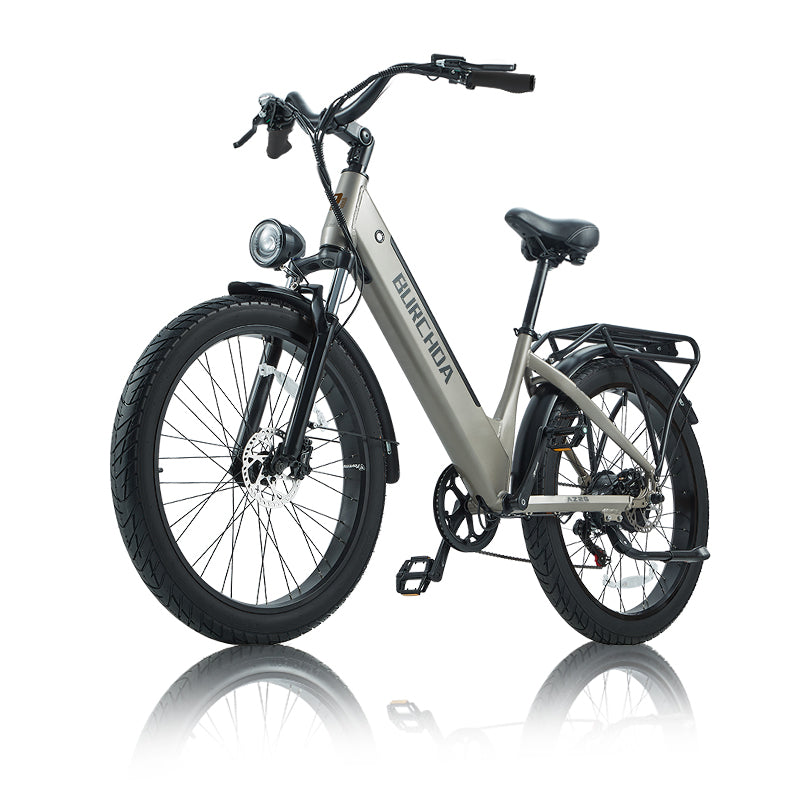 (Pre-sale) BURCHDA-AZ26-26 inch snow e-bike 3.0 tires