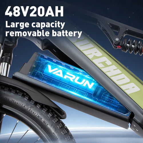 Burchda B27 48V 20Ah Electric Bike (2026 New Torque Sensor)