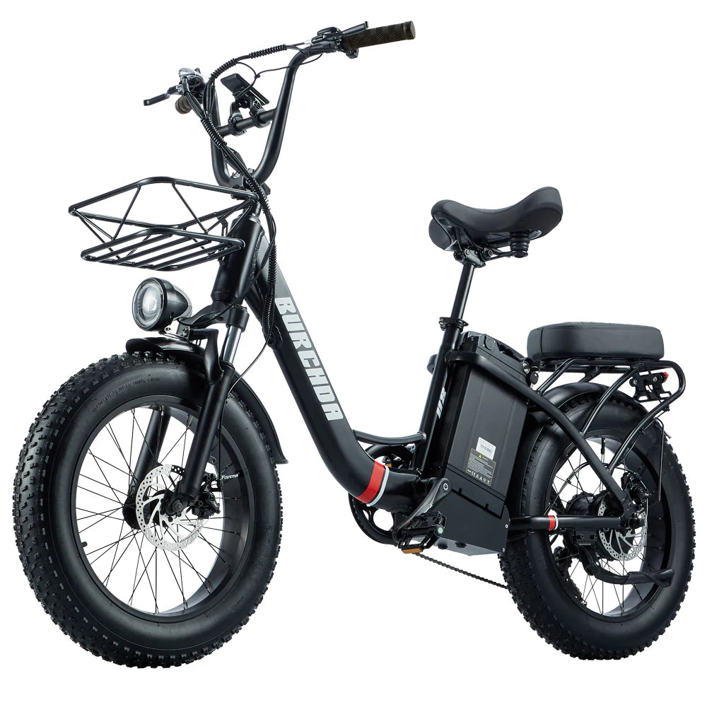 BURCHDA-U8-20 inch snow electric bike