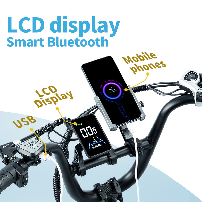 (Pre-sale) BURCHDA-U8-20 inch snow electric bike